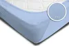 2 Spannbettlaken Bettlaken hellblau ice blau 180x200 cm - Produktbild-Vorschau 4