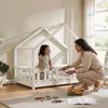 Letto per bambini 'Treviolo' in look casa con protezione Anteprima dell’immagine prodotto 6