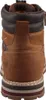The back view of a brown leather boot. Voir les images du produit