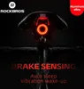 Rockbros Q5 black rear bicycle light with intelligent STOP Podgląd zdjęcia produktu 28