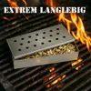 2 x Edelstahl Räucherbox + 1 Zange Smokerbox Räucherdose Produktbild-Vorschau 5