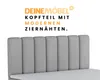 Boxspringbett ROCK 160x200 Velour Hellgrau  H4 Produktbild-Vorschau 8