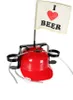 OOTB Trinkhelm I Love Beer mit Fahne Produktbild-Vorschau 8
