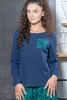 Damen Pyjama Schlafanzug 2-teilig mit Hose & Oberteil Grün Produktbild-Vorschau 6