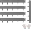 Stalen randafscheiding voor de tuin, 5 stuks, afmetingen 39 Productafbeelding-voorbeeld 1