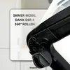 Schubladenschrank mit Rollen 3 transparenten Schubladen Produktbild-Vorschau 6