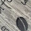 Küchenläufer grau mit Gelrücken und Schriftzug in schwarz Produktbild-Vorschau 2