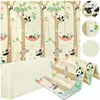 10 mm Faltschaummatte "Pandas und Indianer" 200 x 180 cm Produktbild-Vorschau 5