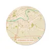 MuchoWow® Mauspad Mousepad Karte - Jahrgang - Offenbach am Produktbild-Vorschau 1