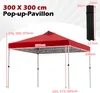 COSTWAY Pawilon 3x3m, pawilon składany typu pop-up, odporny Podgląd zdjęcia produktu 3
