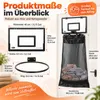 Basketball Wäschekorb, hängender Wäschesammler für die Tür, Produktbild-Vorschau 2