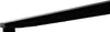 A black furniture leg or support is shown against a white background. Produktbild-Vorschau