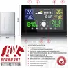 Bearware Station météo avec capteur extérieur & écran Voir les images du produit 5