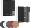 Hängeschrank Vicco Fame-Line Anthrazit Hochglanz 60 cm, Produktbild-Vorschau 5