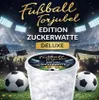 Fussball Torjubel Zuckerwatte DELUXE im Eimer – weiß 50 g – Produktbild-Vorschau 2