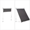 Relaxdays Klemmmarkise Balkon, Handkurbel, Produktbild-Vorschau 5