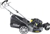 A side view of a GÜDE lawnmower on a white background. Produktbild-Vorschau