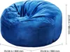SucceBuy Sitzsack, rund, 3 Fuß, abnehmbarer und waschbarer Produktbild-Vorschau 8