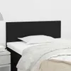 vidaXL Kopfteil Schwarz 90x5x78/88 cm Stoff Produktbild-Vorschau 2
