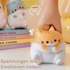 6 Stück Katzen Squishy Stressball, Quetschspielzeug, Katze Produktbild-Vorschau 4