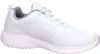 A white athletic shoe is shown from the side against a white background. Produktbild-Vorschau