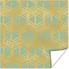 MuchoWow® Poster Gold - Muster - Linie 75x75 cm - Wand Produktbild-Vorschau 1