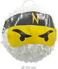 Relaxdays Pinata Ninja, con bastone e maschera, pinata per Anteprima dell’immagine prodotto 4