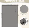 JOIEYOU Senkrechtmarkise Außen 180x250 cm Aussenrollo Produktbild-Vorschau 2