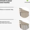 Blumfeldt Mondo Dual Tonnelle 3x3 - Double Toit & Voir les images du produit 5