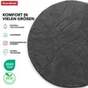Badematte Maris Runder Badteppich aus weicher Mikrofaser Produktbild-Vorschau 3