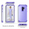 Galaxy S9 Plus Hülle, LaimTop Heavy Duty 3 in 1 Hybrid Hart Produktbild-Vorschau 2