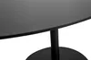 Miliboo - Schwarzer ovaler Design-Esstisch B170 cm HALIA Produktbild-Vorschau 4