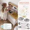 Biała drewniana kuchnia dla dzieci - kuchnia do zabawy z Podgląd zdjęcia produktu 3