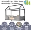 Flieks Dětská postel 90x200 cm Dětská postýlka s ochranou Náhled obrázku produktu 4
