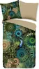 A bedding set with a peacock and mandala pattern. Produktbild-Vorschau