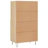 vidaXL Deska barowa dąb sonoma 60x36x110 cm materiał Podgląd zdjęcia produktu 9