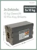 holz4home® Pini Kay Eichenbriketts 30 kg I 100% ohne Produktbild-Vorschau 3