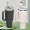 INF 6er-Pack Silikon-Trinkhalme mit Verschlussdeckel und 1 Produktbild-Vorschau 4