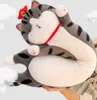 Lange Katze Maskottchen Kuscheltier Plüsch Puppe Kätzchen Produktbild-Vorschau 6