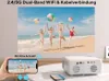 Projektor Full HD Akiyo 07, 9000 lumen, Bluetooth 5.2, Podgląd zdjęcia produktu 4