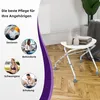 Duschhocker, Duschbank mit Griffen, 3-stufig Produktbild-Vorschau 9
