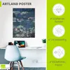ARTland Poster Seerosen. Detail. Größe: 60x80 cm Produktbild-Vorschau 3