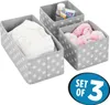 Aufbewahrungsbox Stoffkisten Organizer mDesign 3er Set Produktbild-Vorschau 2