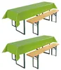 Beautex Party Tischdecke abwaschbar 100x250, für Biertisch Produktbild-Vorschau 1
