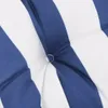 Cuscini per Sedia 4pz Strisce Bianche e Blu 40x40x7 cm Anteprima dell’immagine prodotto 5
