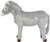 Kuscheltier "Tautendorf" aus Polyester in Grau. Abmessungen Produktbild-Vorschau 9