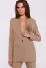 Stylove Damen der Sakko Qudel S370 beige XL Produktbild-Vorschau 8