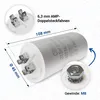 Kondensator CBB60 31,50µF 450V Universal mit Steckfahnen Produktbild-Vorschau 3