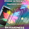2-Stück iPhone 14 Pro Max Displayschutzfolie und Produktbild-Vorschau 3