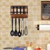 Wandregal mit 5 Haken, Schlüsselbrett & Briefhalter aus Produktbild-Vorschau 5